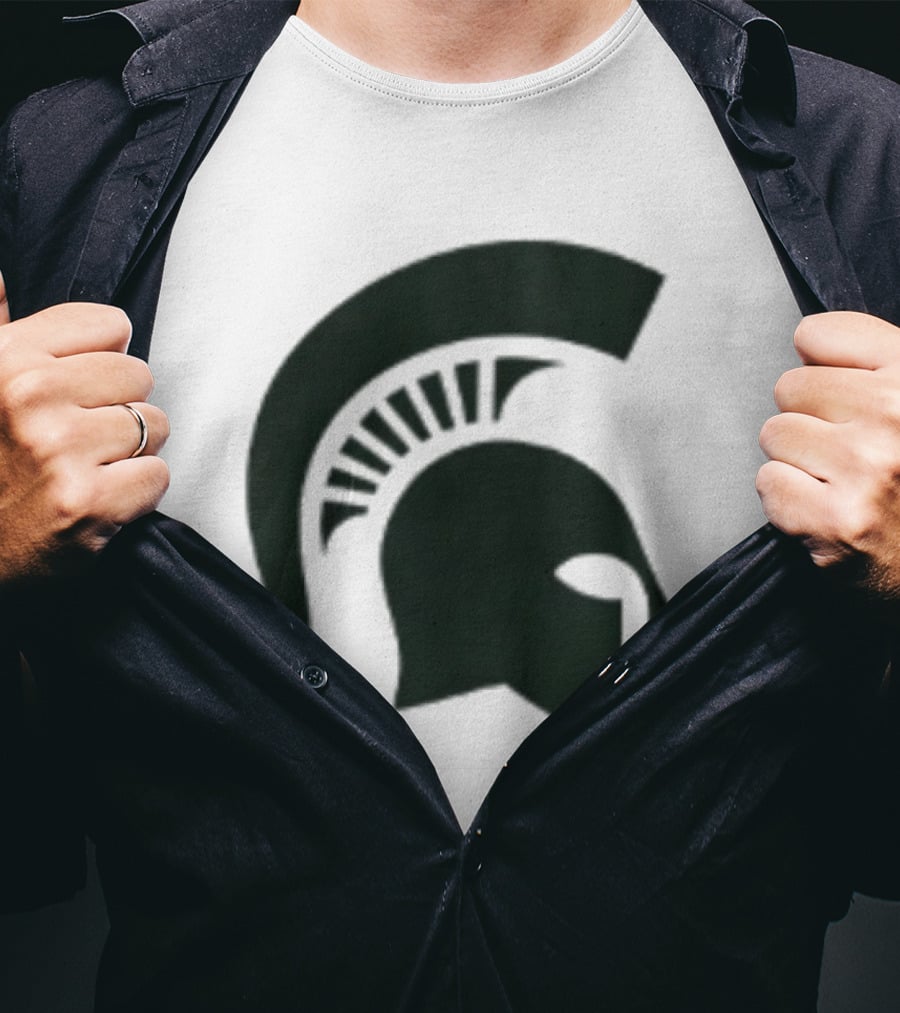 Michigan State Spartans Primary 2025 Iconic Spartan Helmet Trendy T-Shirt