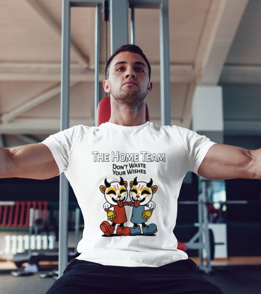The Home Team Don't Waste Your Wishes Cuphead Tie Dye T-Shirt