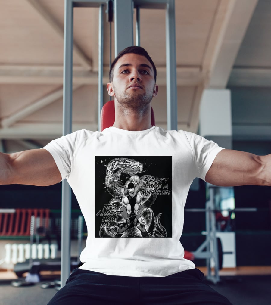 I Can't Move A Muscle It's Almost Like I'm Imai Cosmo Manga Snake Scene T-Shirt