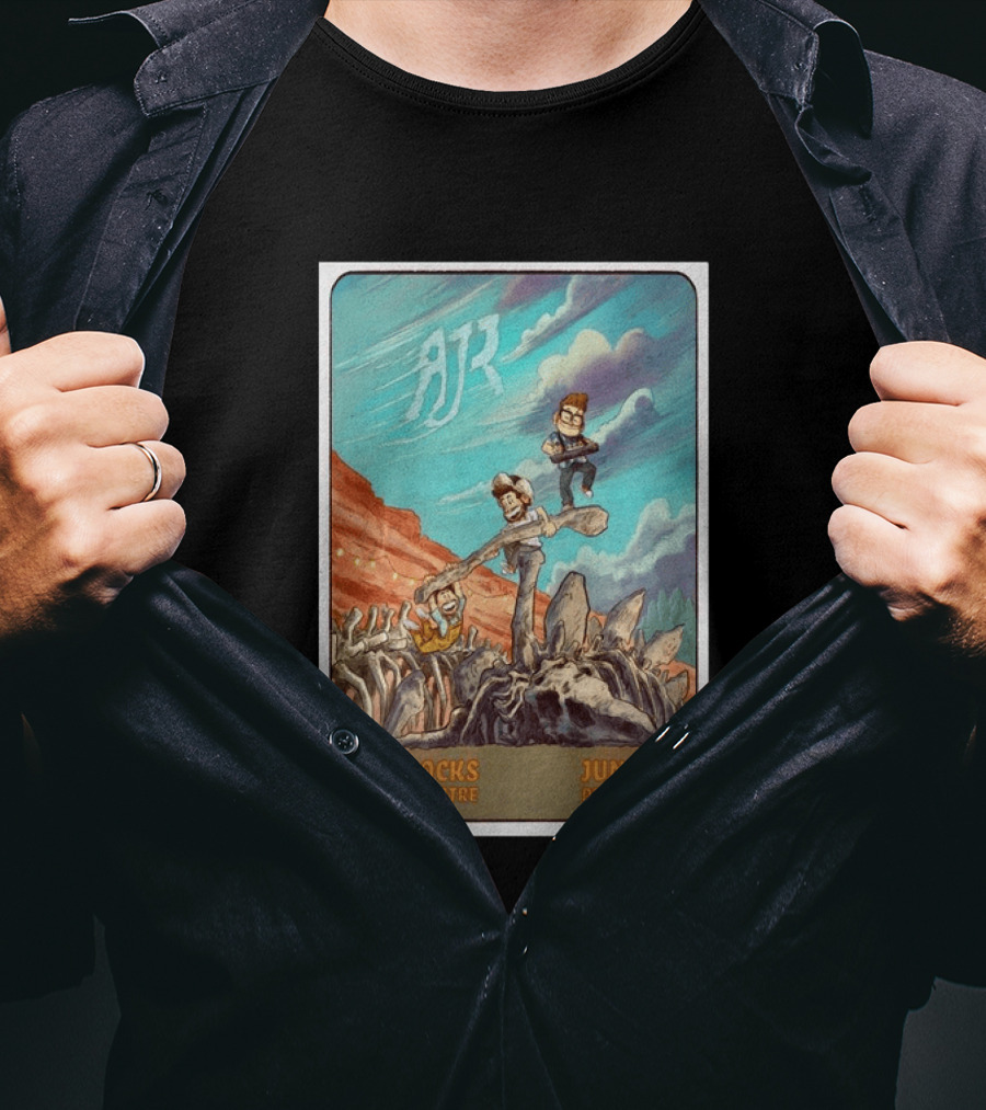 AJR Red Rocks Amphitheatre Denver June 30 2026 Morrison CO T-Shirt