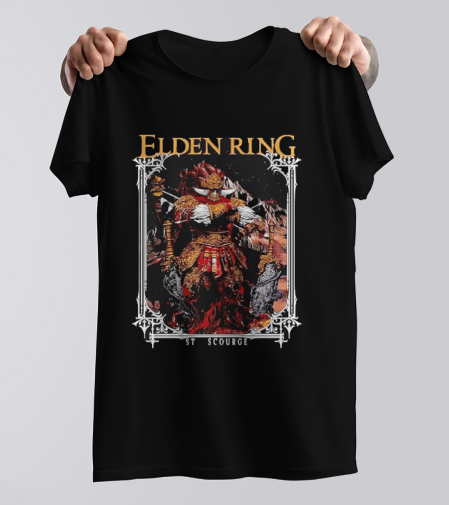 Elden Ring Starscourge Radahn FromSoftware ST Redorange T-Shirt