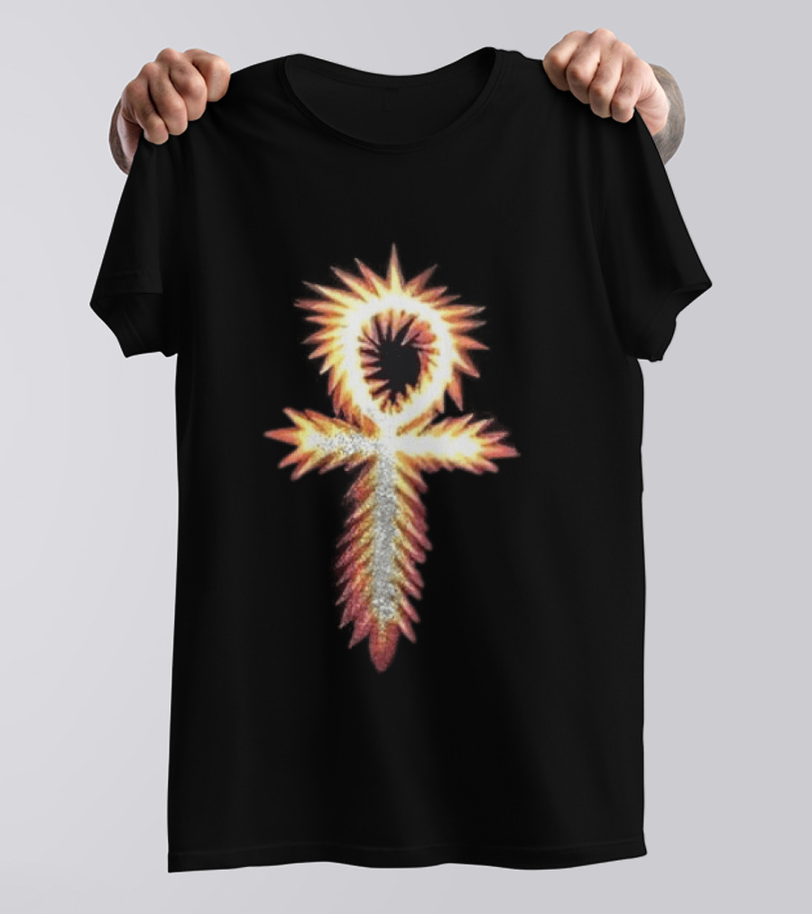 Erykah Badu Mama's Gun Album Cover Ankh T-Shirt