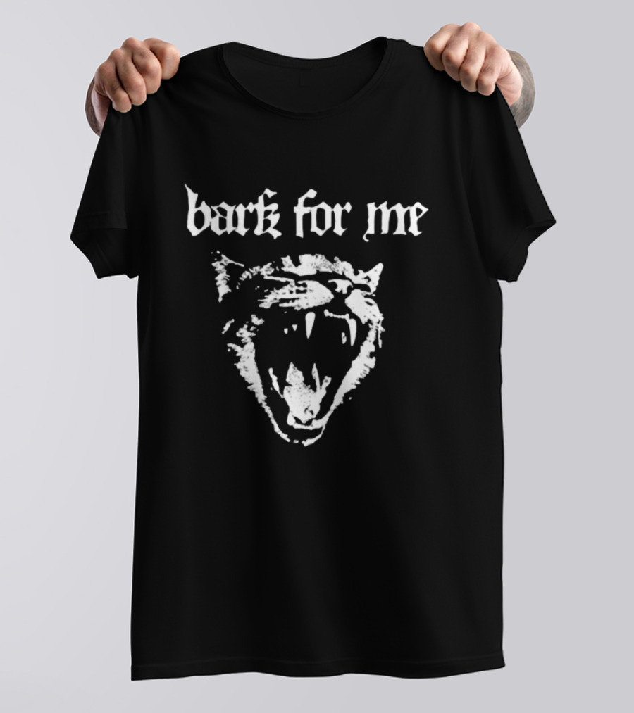 Bark For Me Fierce Panther Roaring Loudly T-Shirt