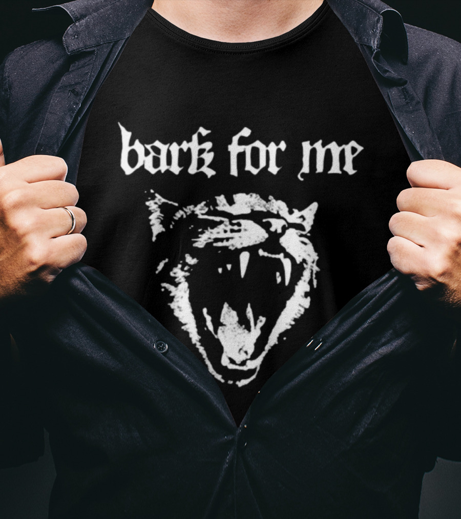 Bark For Me Fierce Panther Roaring Loudly T-Shirt