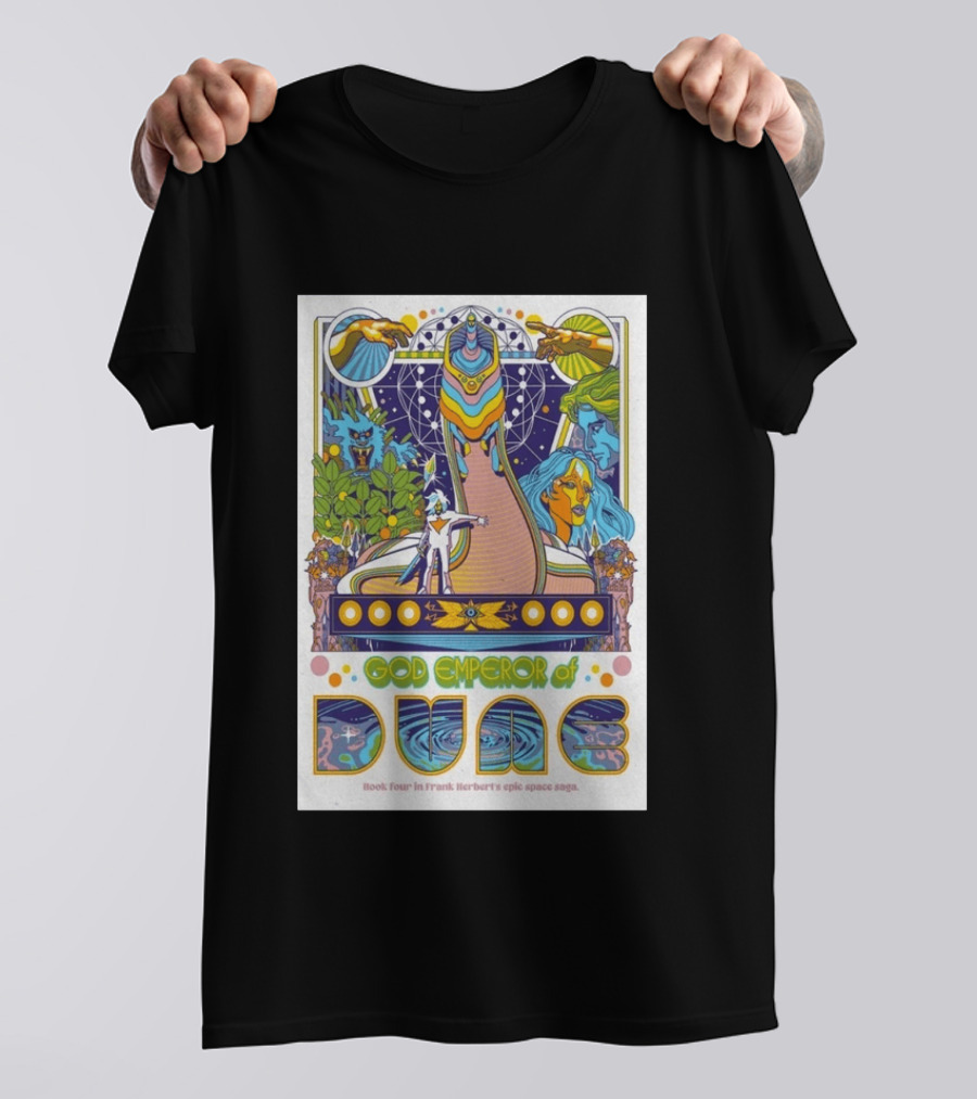 God Emperor Of Dune Book Four In Frank Herbert's Epic Space Saga T-Shirt