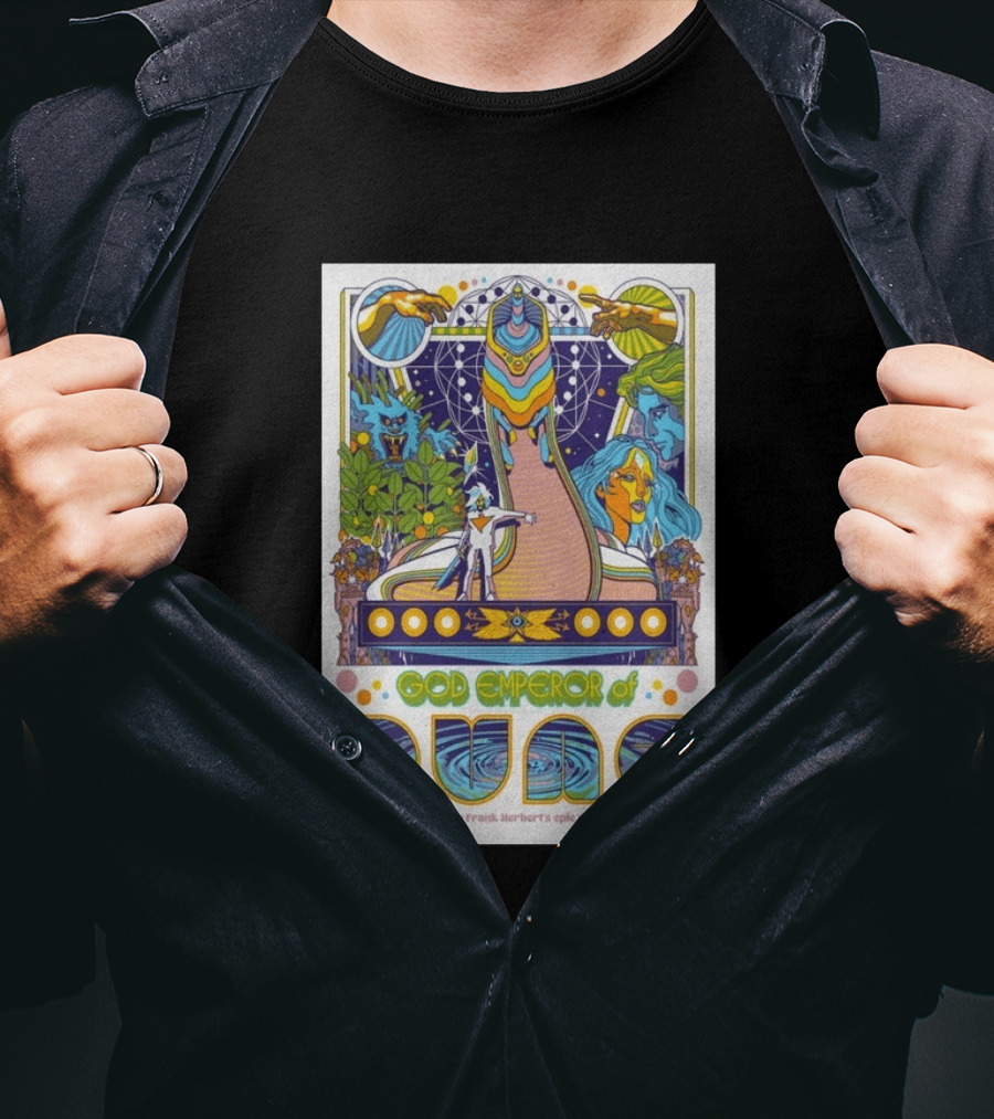 God Emperor Of Dune Book Four In Frank Herbert's Epic Space Saga T-Shirt