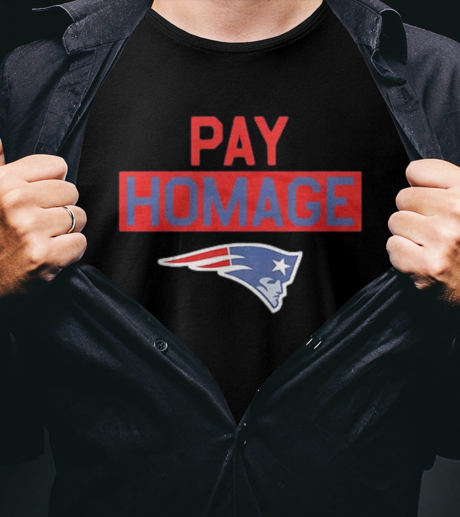 New England Patriots Pay Homage T-Shirt