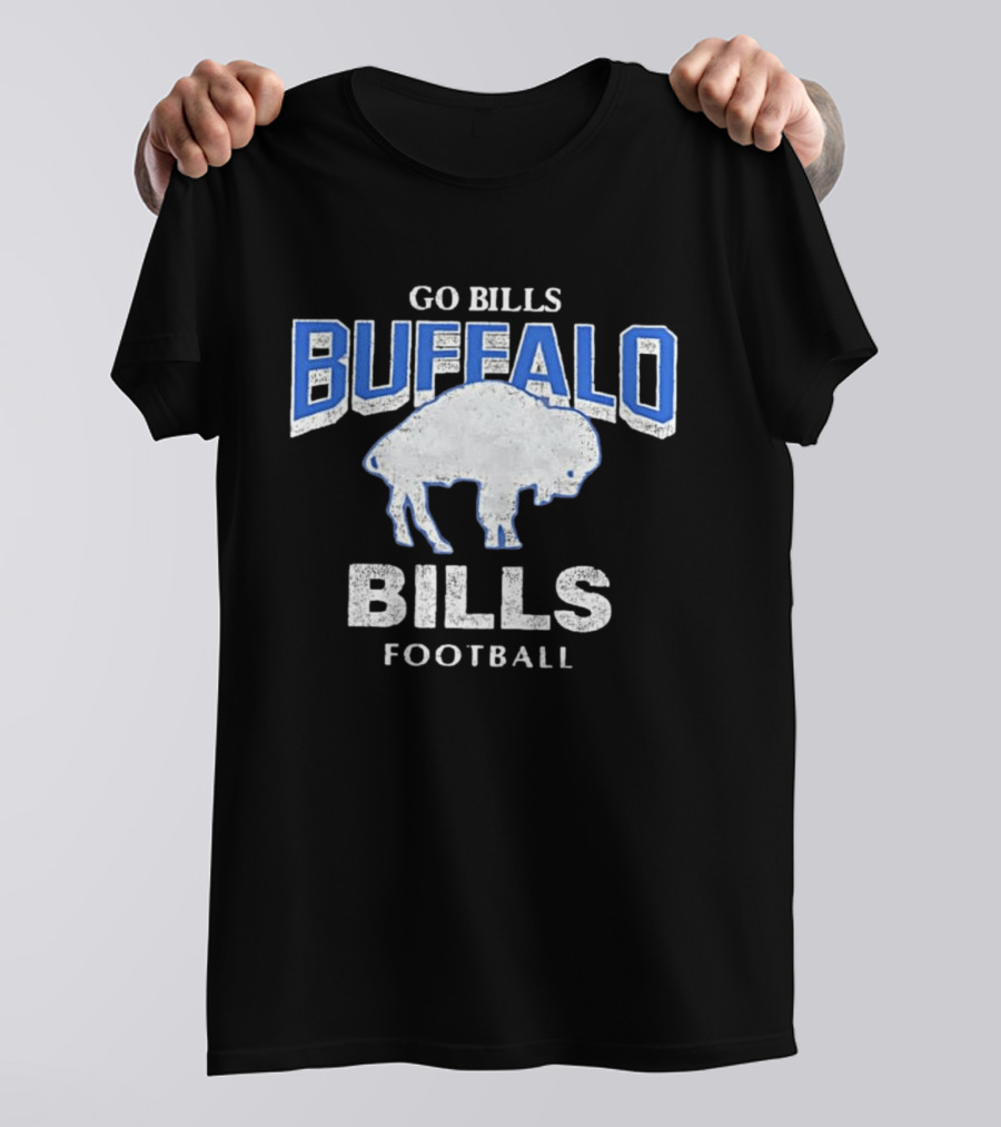 Go Bills Buffalo Bills Football History T-Shirt