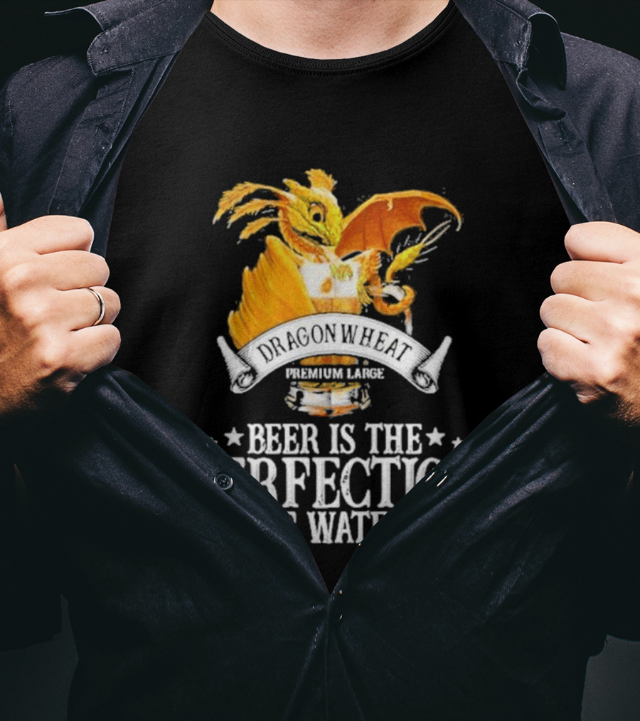 Nice Dragonwheat Premium Lager Beer Is The Perfection Of Water T-Shirt
