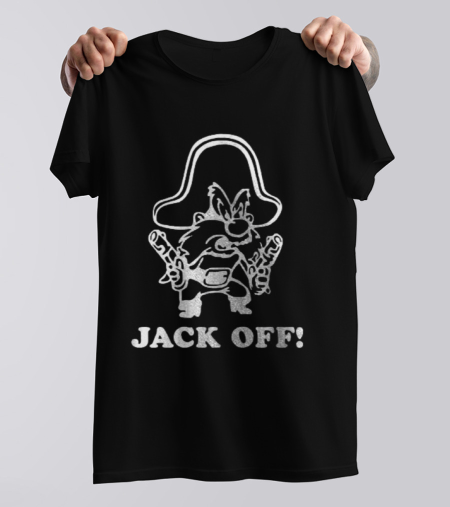 Nine Inch Nails NID Nine Inch Dick Jack Off Yosemite Sam Pistols T-Shirt
