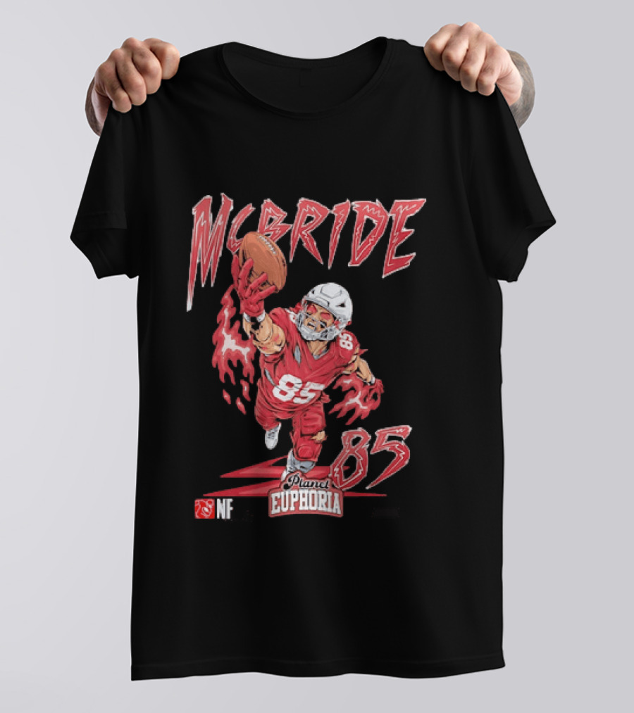 Trey McBride 85 Arizona Cardinals NFL Planet Euphoria T-Shirt