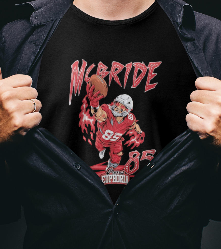 Trey McBride 85 Arizona Cardinals NFL Planet Euphoria T-Shirt