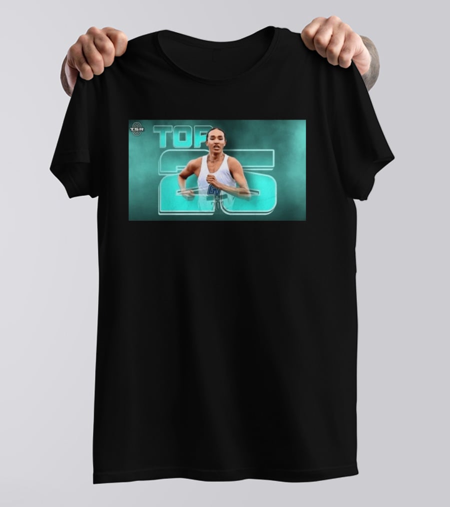 TSR Top 25 Rankings 2026 NCAA Preseason D2 Báhozhóni Church GV T-Shirt
