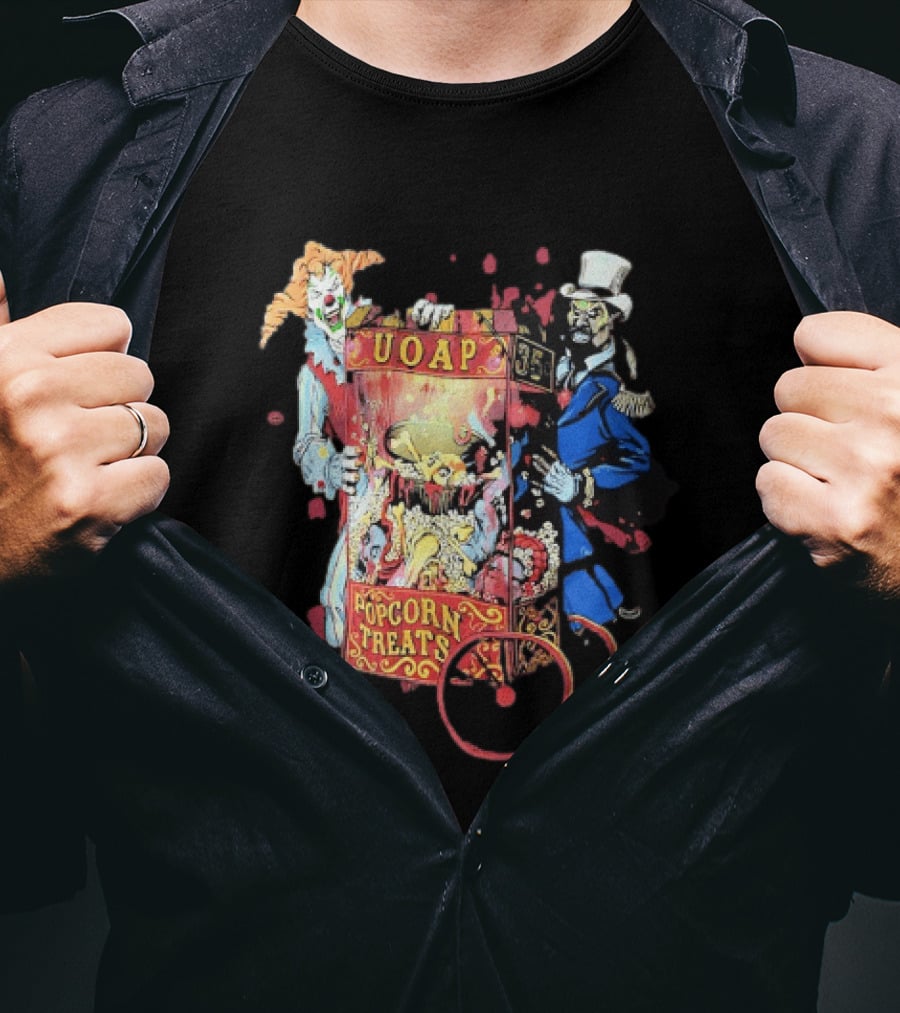 UOAP Popcorn Treats Insane Clown Posse Carnival T-Shirt