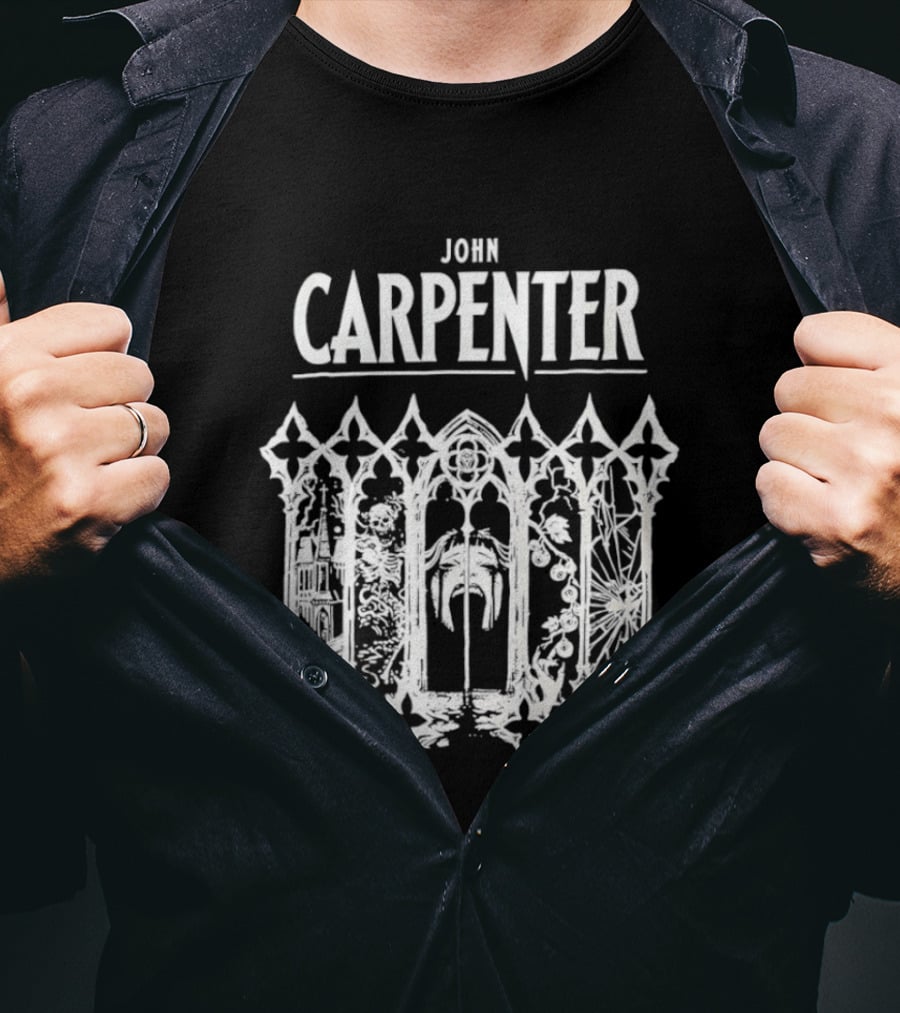 John Carpenter Gothic Horror Film Archway T-Shirt