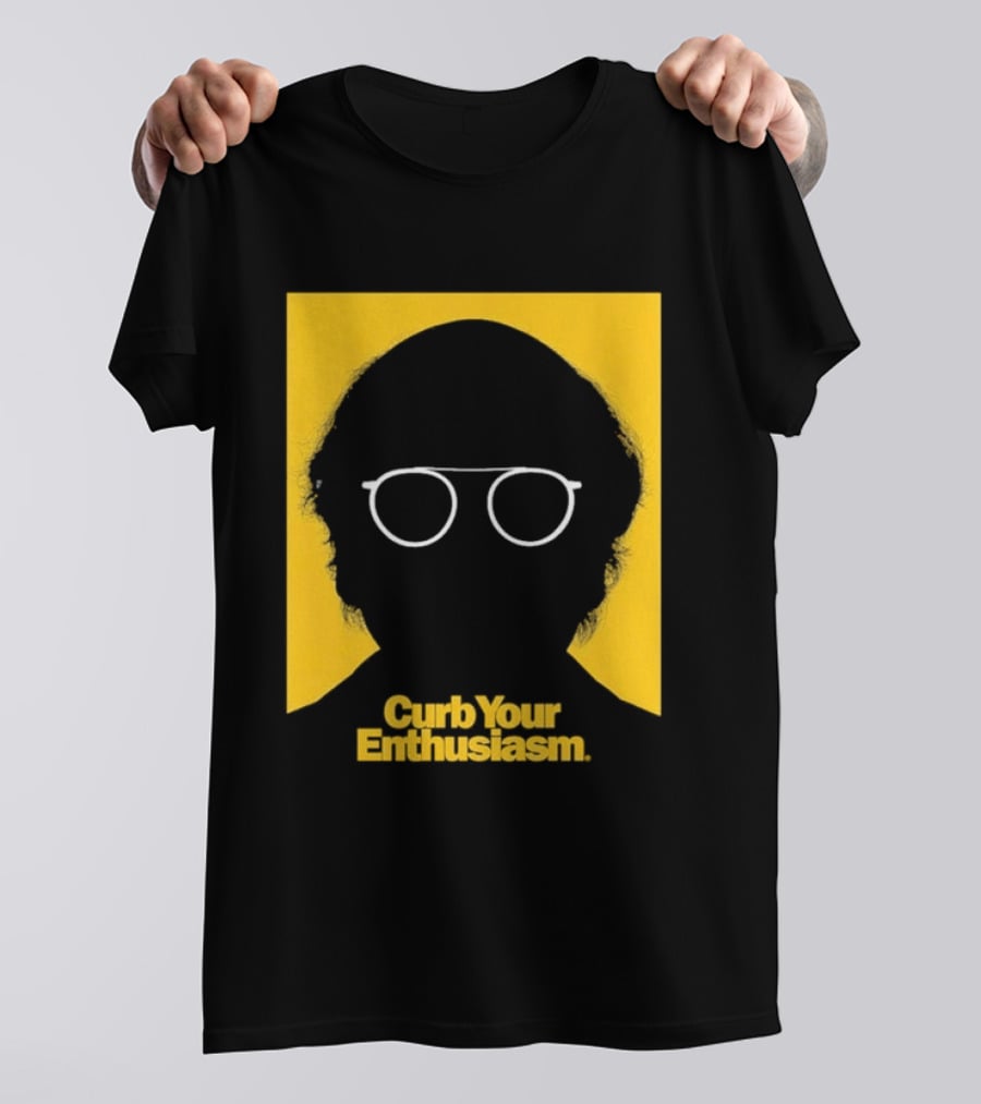 Curb Your Enthusiasm Larry David Silhouette Glasses T-Shirt