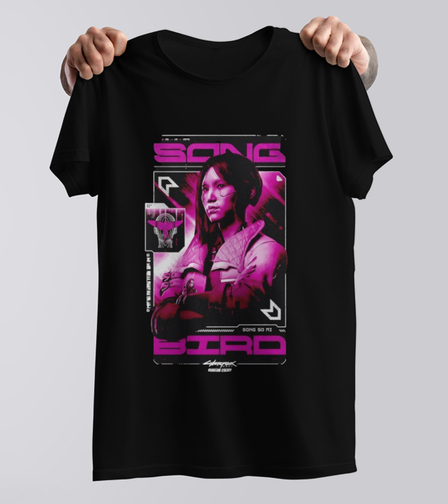 Songbird Song So Mi Cyberpunk 2077 Phantom Liberty T-Shirt