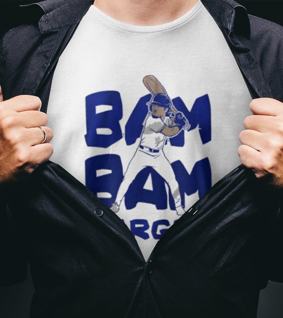 Bam Bam Addison Barger Toronto 2025 MLB Postseason T-Shirt