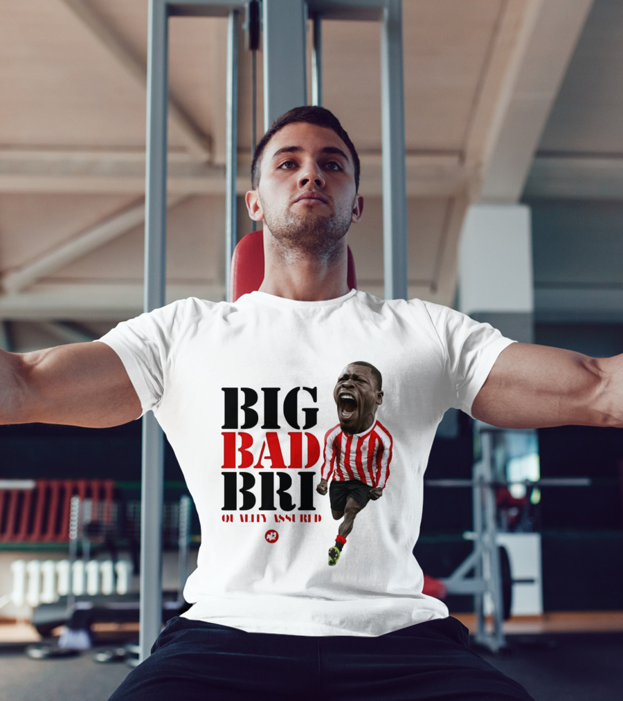 Big Bad Bri Quality Assured Sunderland AFC Caricature T-Shirt