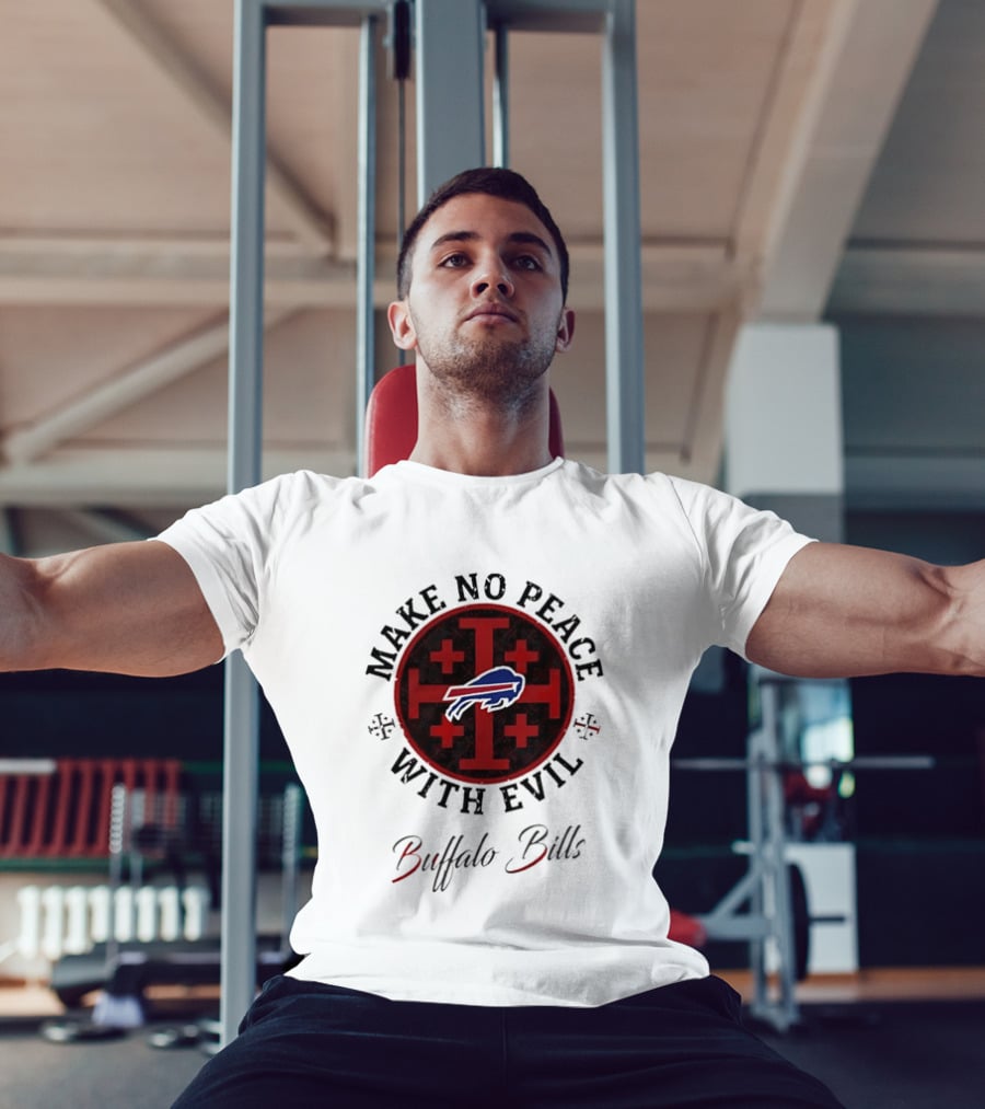 Buffalo Bills Make No Peace With Evil T-Shirt