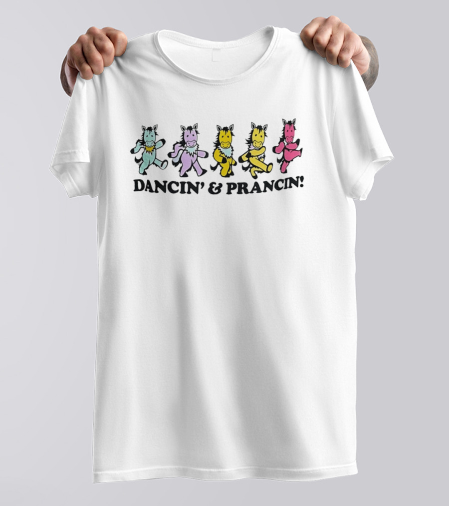 Dancin' And Prancin' 2024 Grateful Dead Wisconsin State Fair T-Shirt