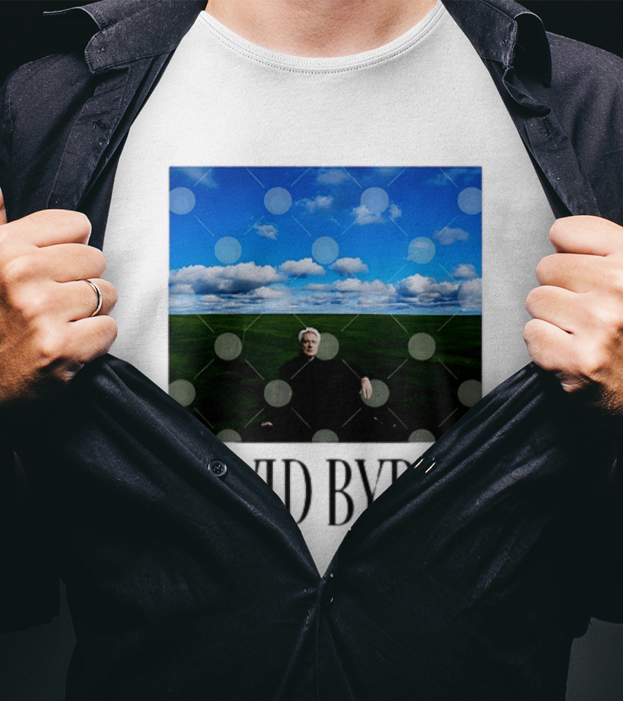 David Byrne Musician Scenic Landscape T-Shirt