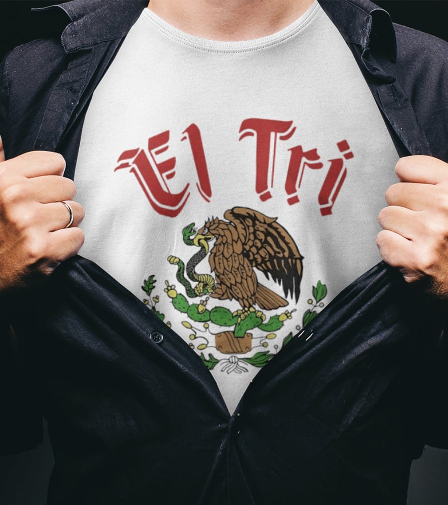 El Tri Mexico By Alex Lora Eagle And Serpent T-Shirt