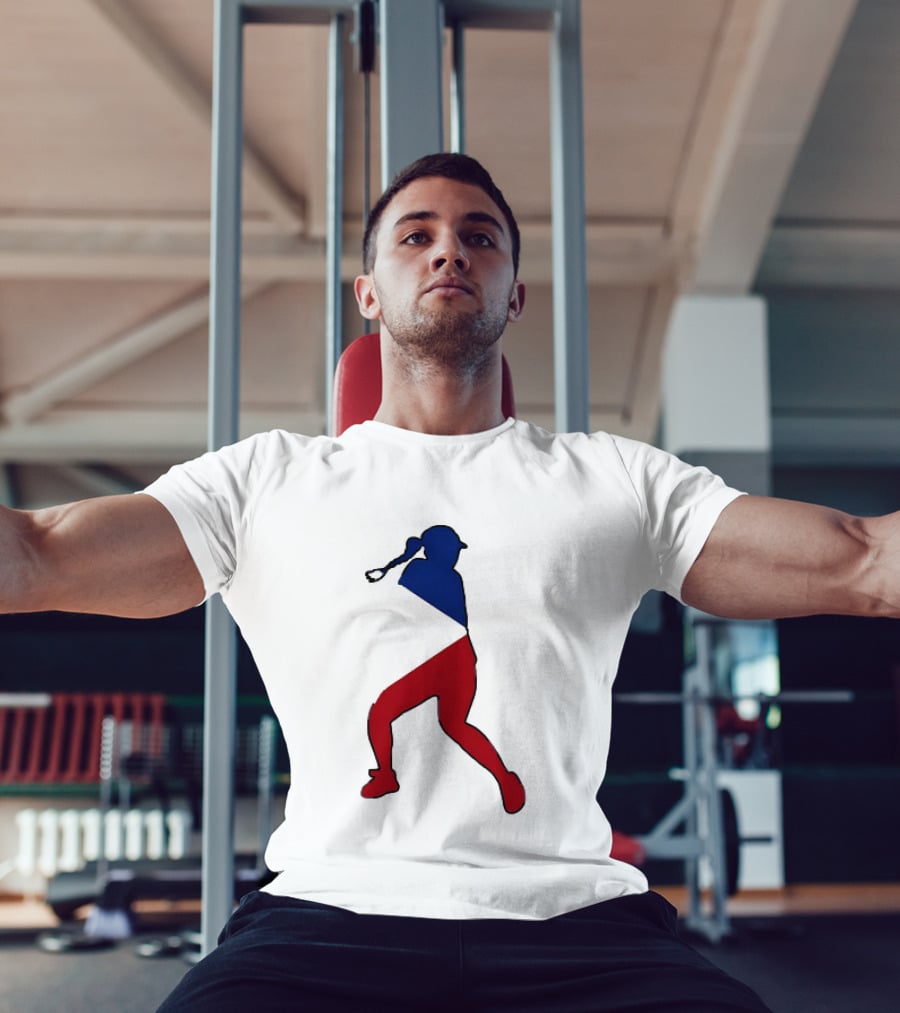 Philippines Tennis Player With Flag T-Shirt