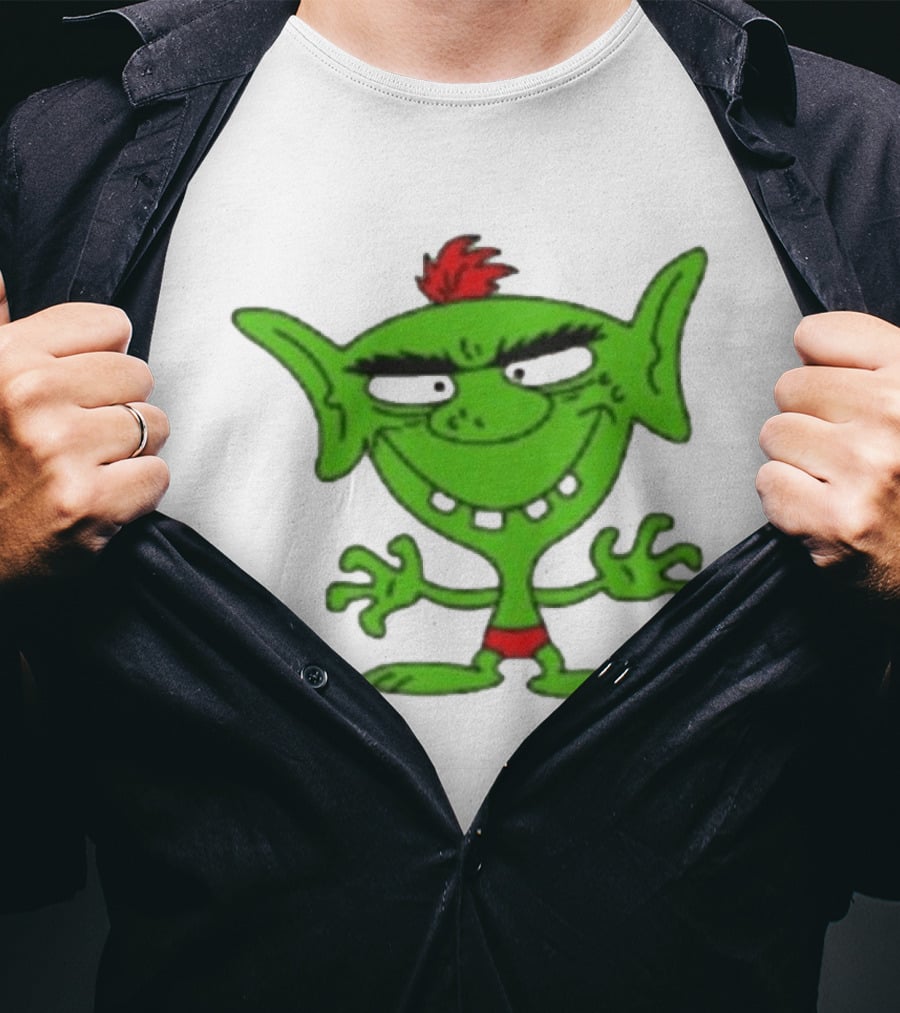 Green Goblin On Baby Yoda T-Shirt