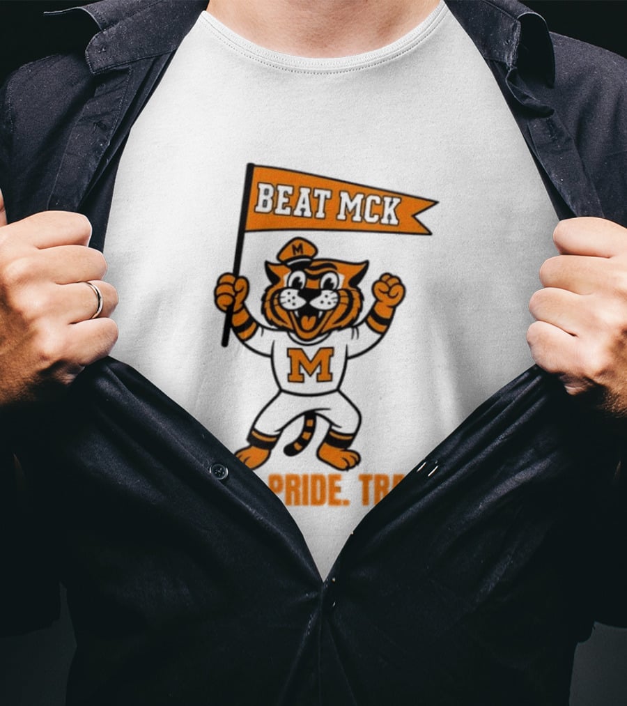 Beat McK Massillon Tigers Football Power Pride Tradition T-Shirt