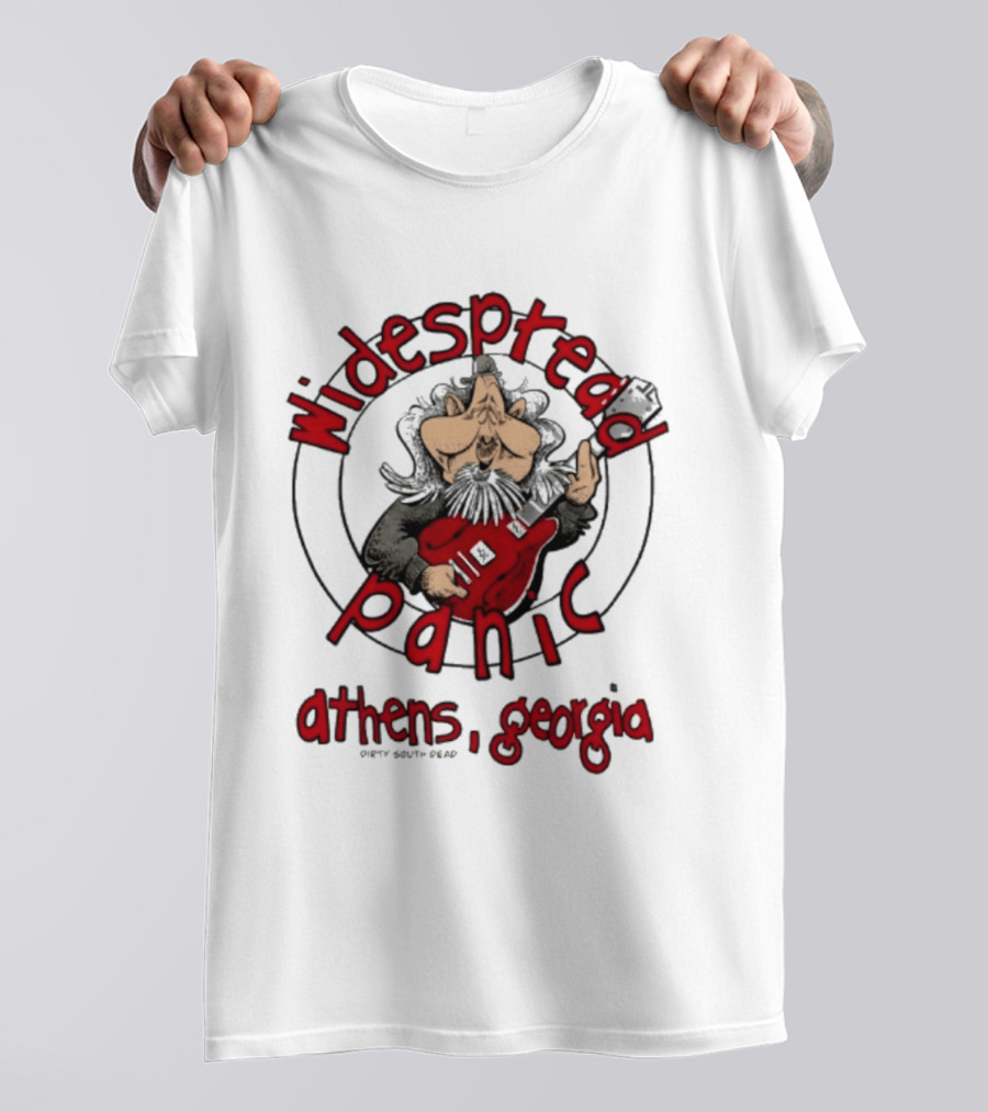 Widespread Panic Athens Georgia Spreadneck Dirty South Dead Gourmet T-Shirt