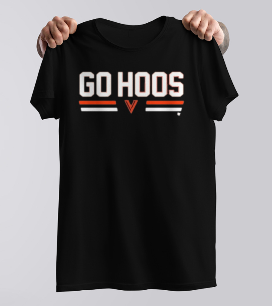 Go Hoos Virginia Cavaliers UVA Fans Spirit T-Shirt