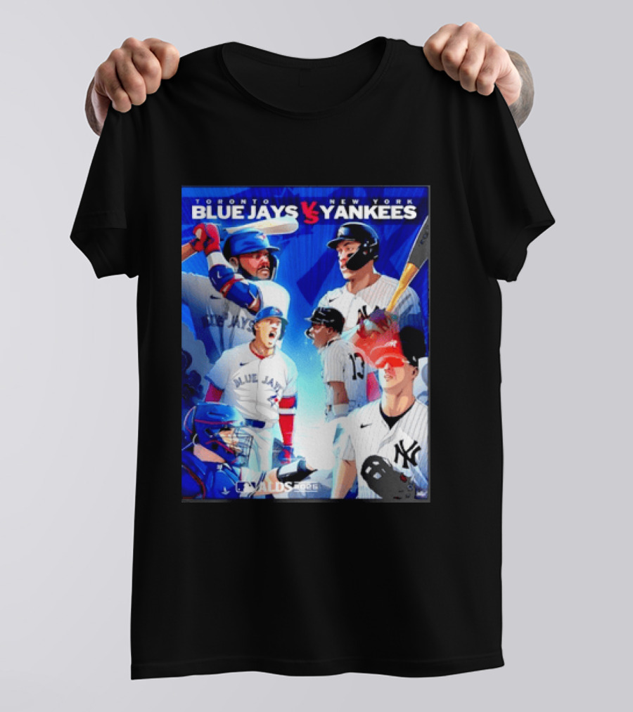 Toronto Blue Jays Vs New York Yankees ALDS 2025 MLB Showdown T-Shirt