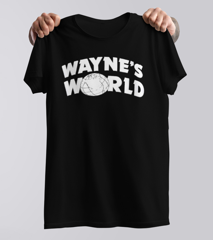 Wayne's World 90s Comedy Classic Film Merchandise T-Shirt