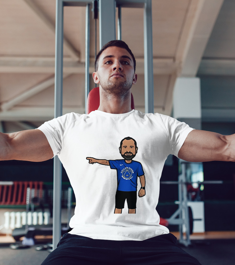 Dallas Wings Basketball Coach Jose Fernandez Classic Nike T-Shirt