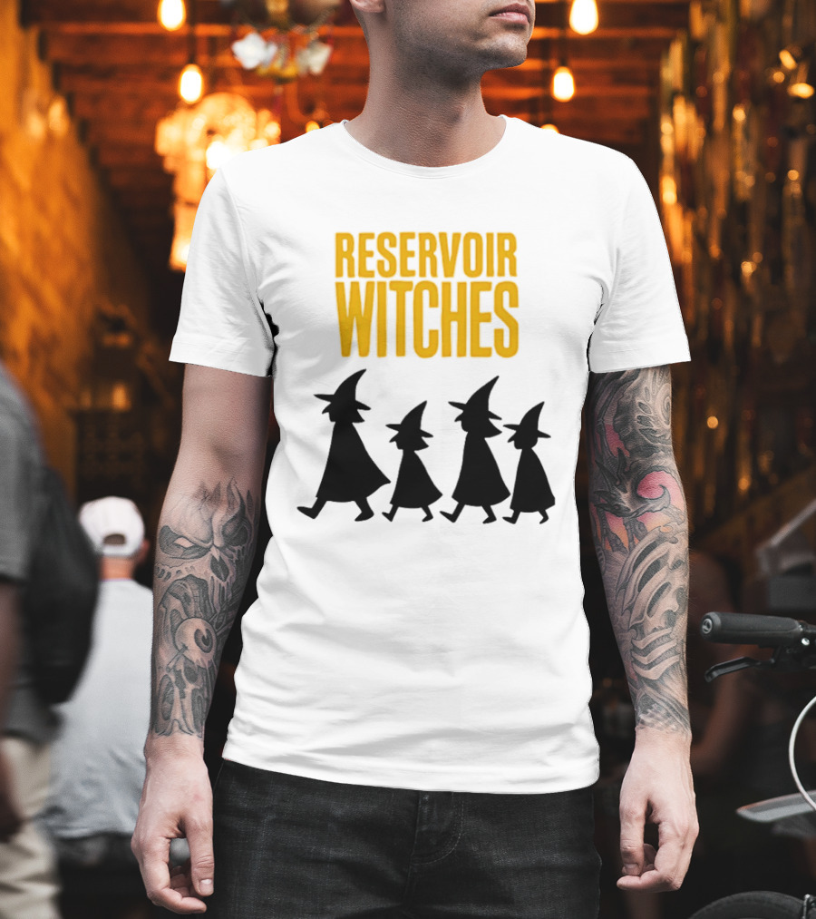 Reservoir Witches Walking In Silhouette With Classic Halloween T-Shirt