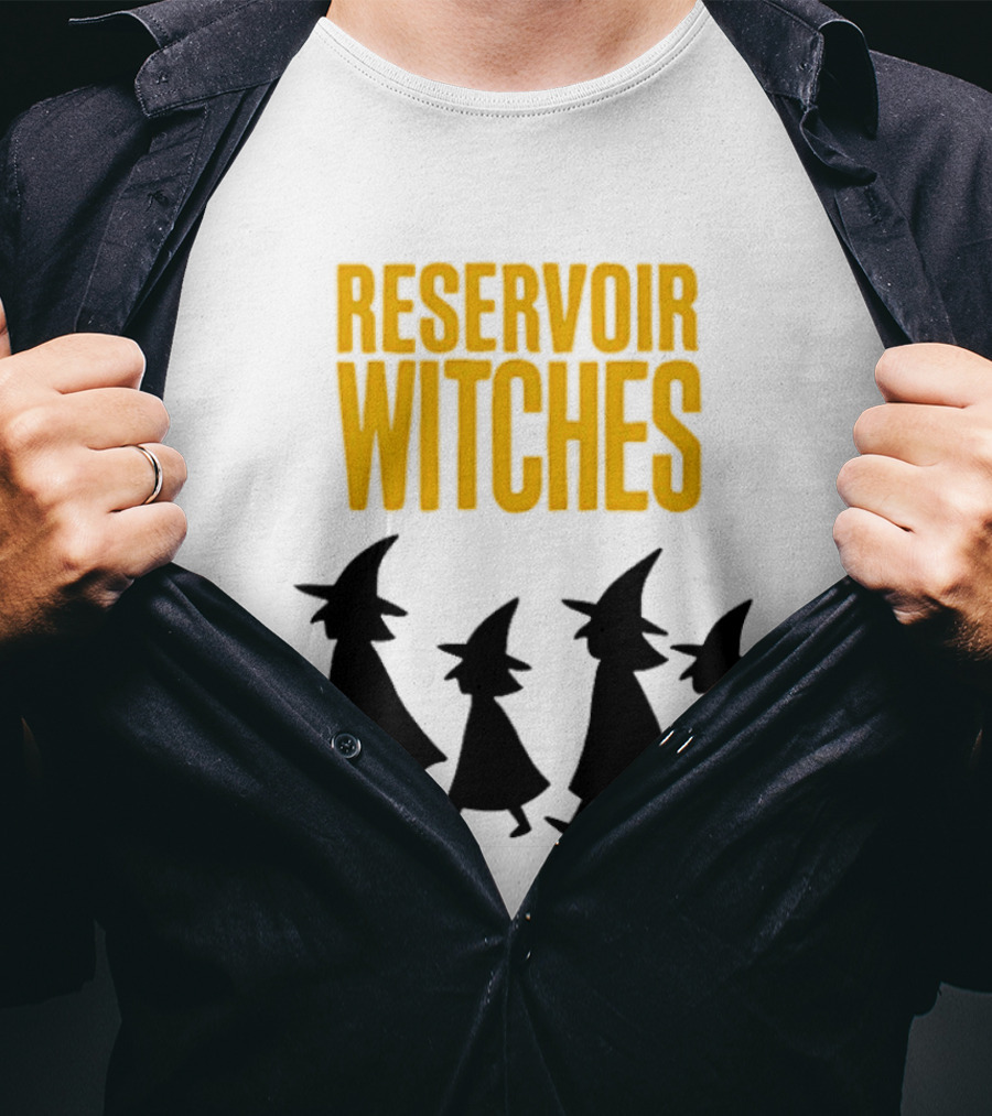Reservoir Witches Walking In Silhouette With Classic Halloween T-Shirt