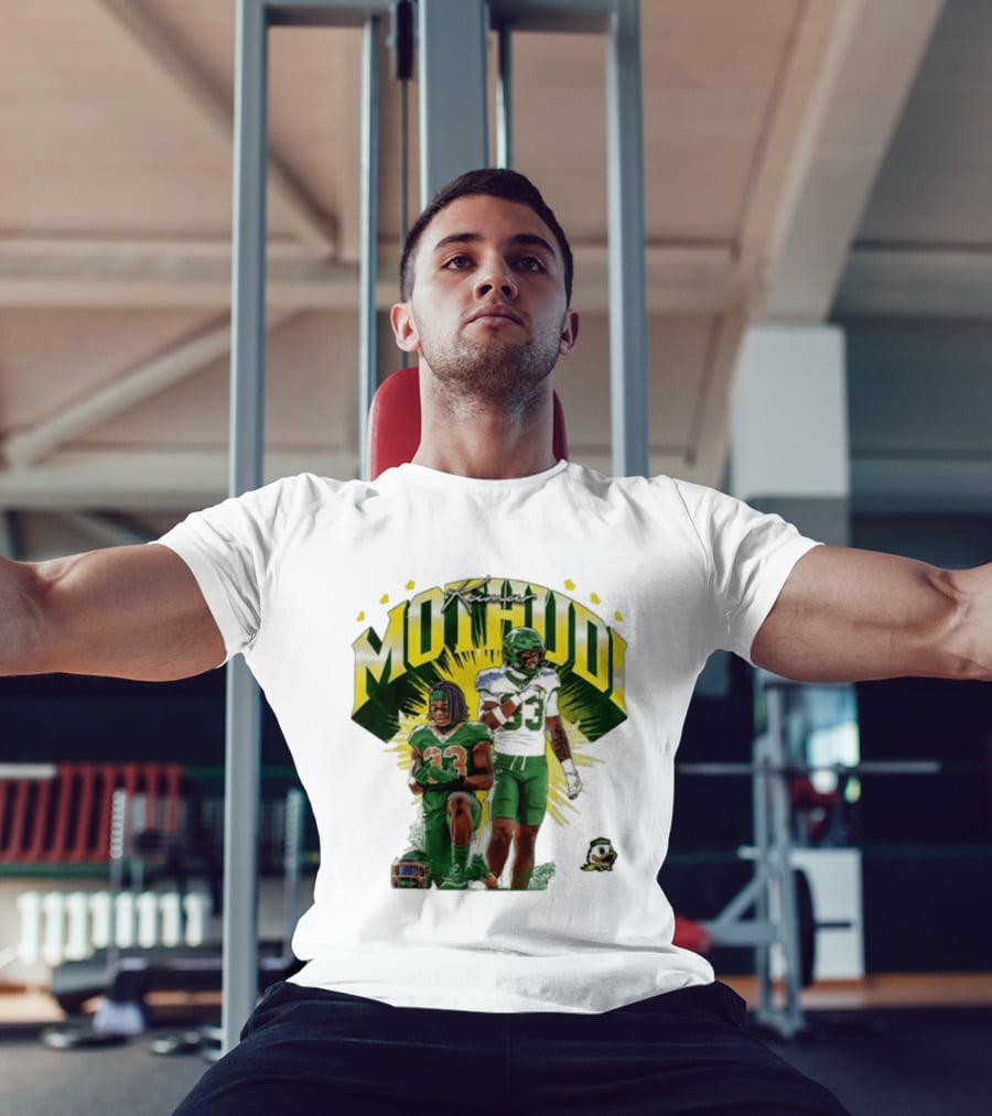 Kamar Mothudi Oregon Ducks Linebacker 33 Football Player T-Shirt