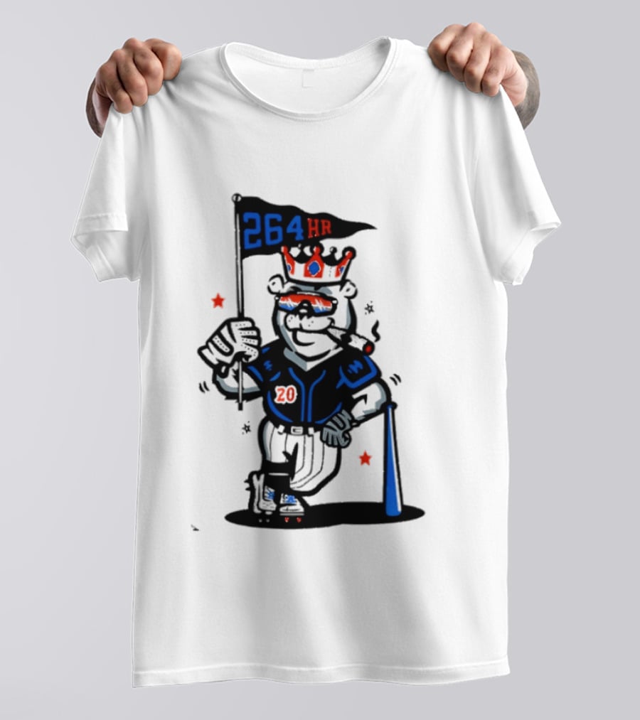 Polar Pete 264HR King Of Queens Ny Mets Christmas T-Shirt