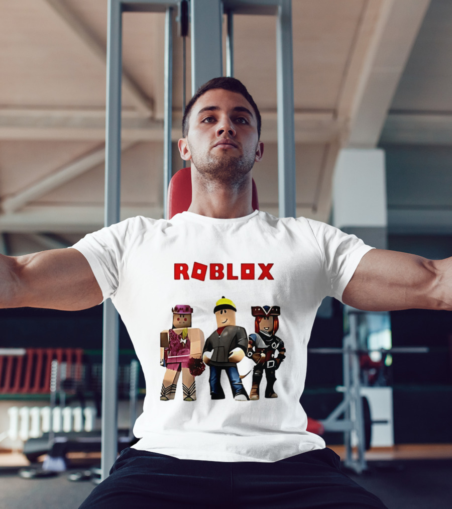 Roblox Cartoon Characters Game Adventure T-Shirt