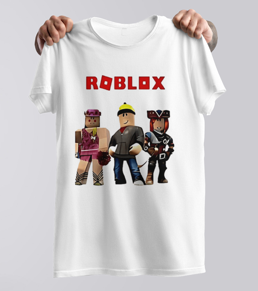 Roblox Cartoon Characters Game Adventure T-Shirt