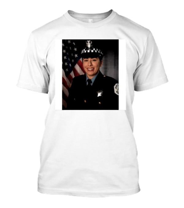 Never Forget Chicago Police Department Ella French Memorial Officer T-Shirt