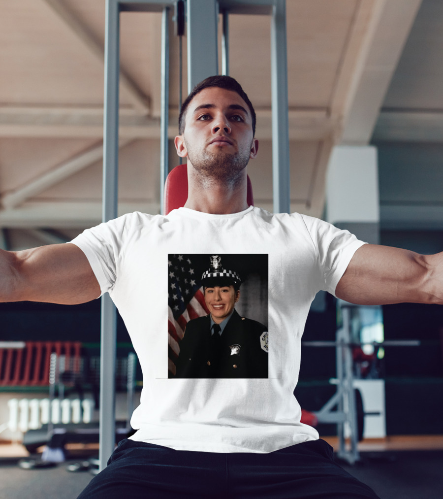 Never Forget Chicago Police Department Ella French Memorial Officer T-Shirt