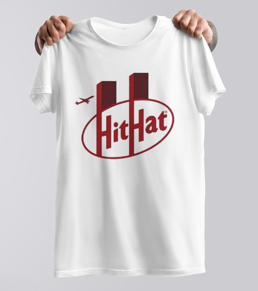 Hit Hat Twin Towers Incident Airplane T-Shirt