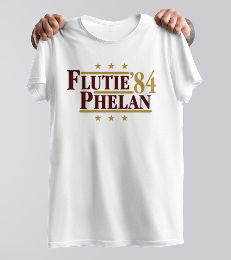 Flutie Phelan 84 Legends For President Trending Doug Flutie And Gerard Phelan T-Shirt