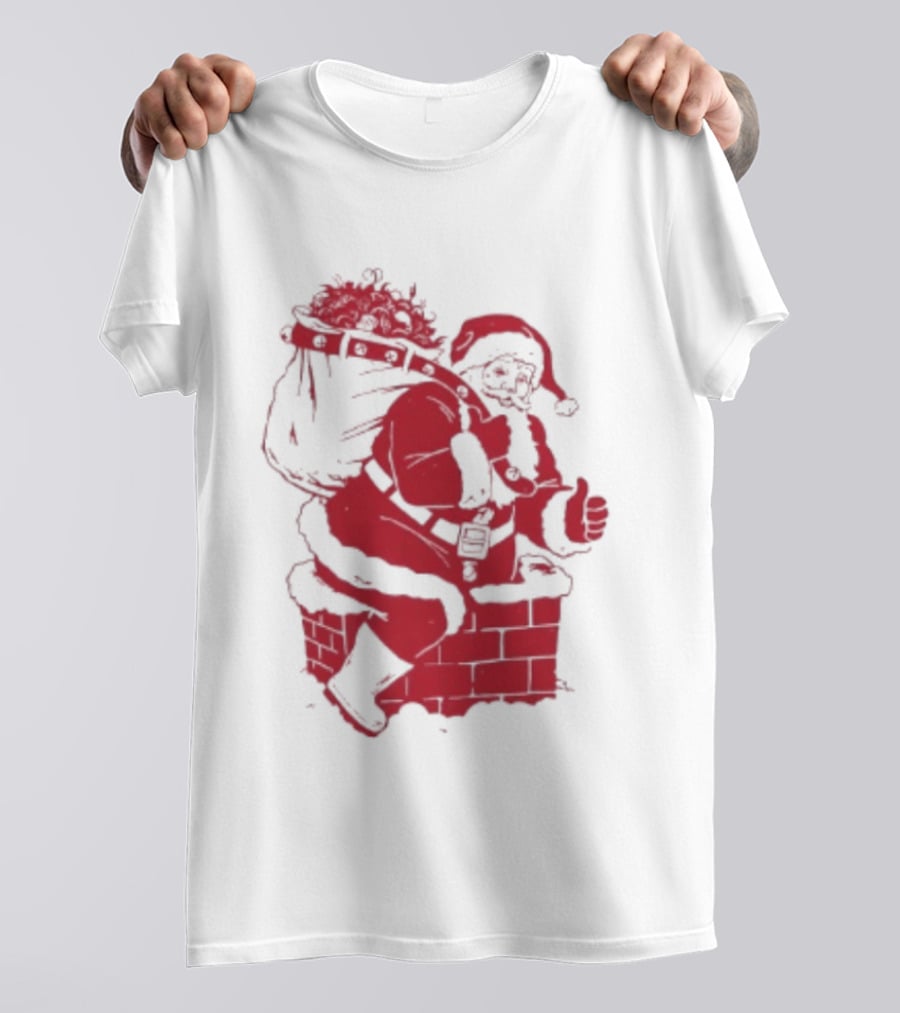 Trending Santa Claus Chimney Merry Christmas T-Shirt