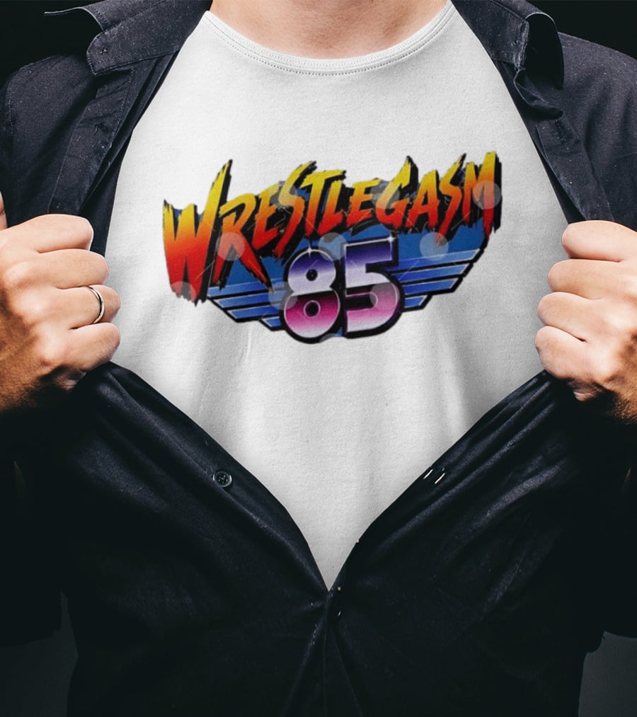 Wrestlegasm 85 Retro Wrestling 80s T-Shirt