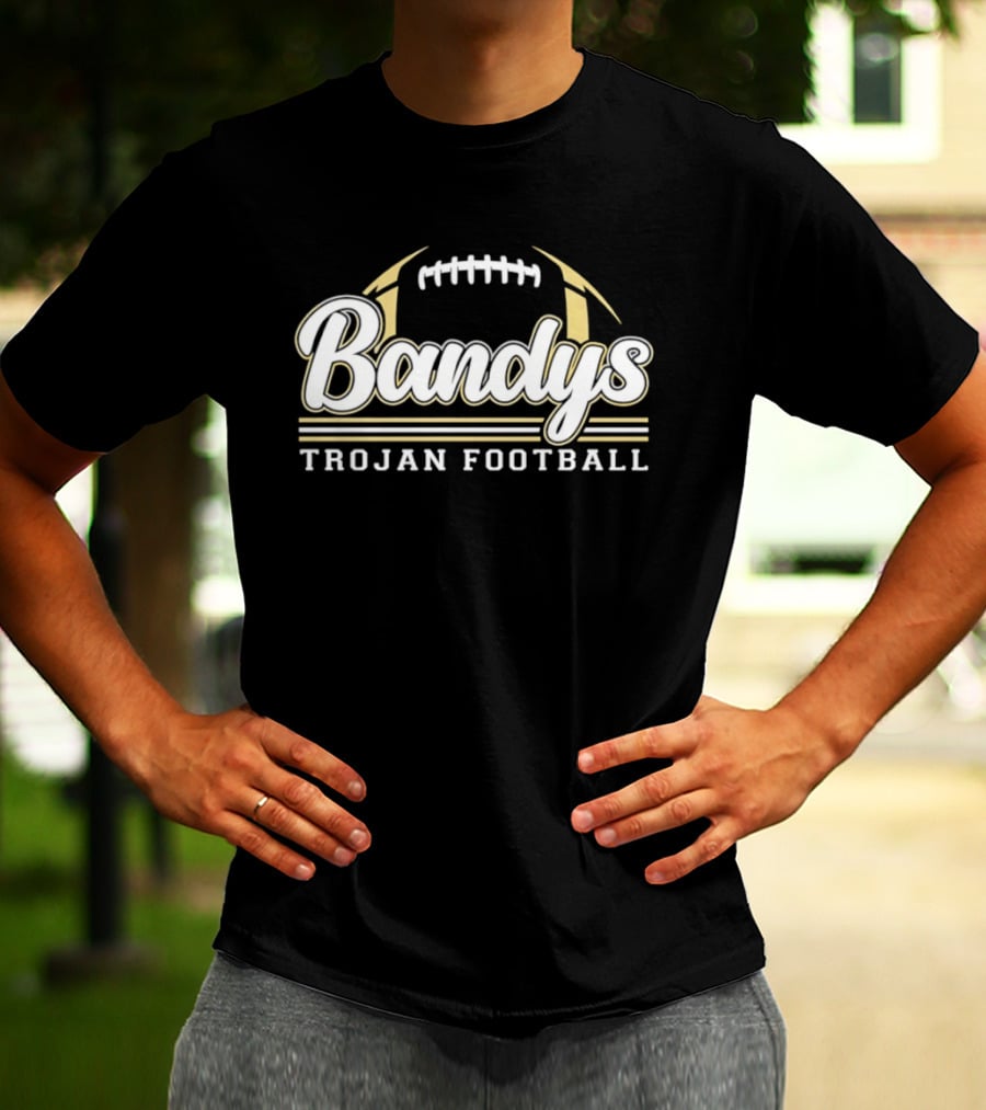 Bandys Trojan Football Team Trojans T-Shirt
