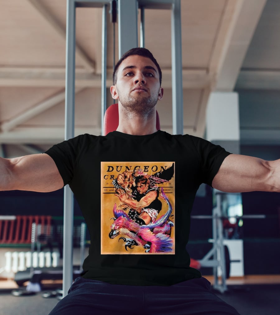 Dungeon Crawler Carl Goddamnit Donut Fantasy Adventure Art By Andrew Bowser T-Shirt