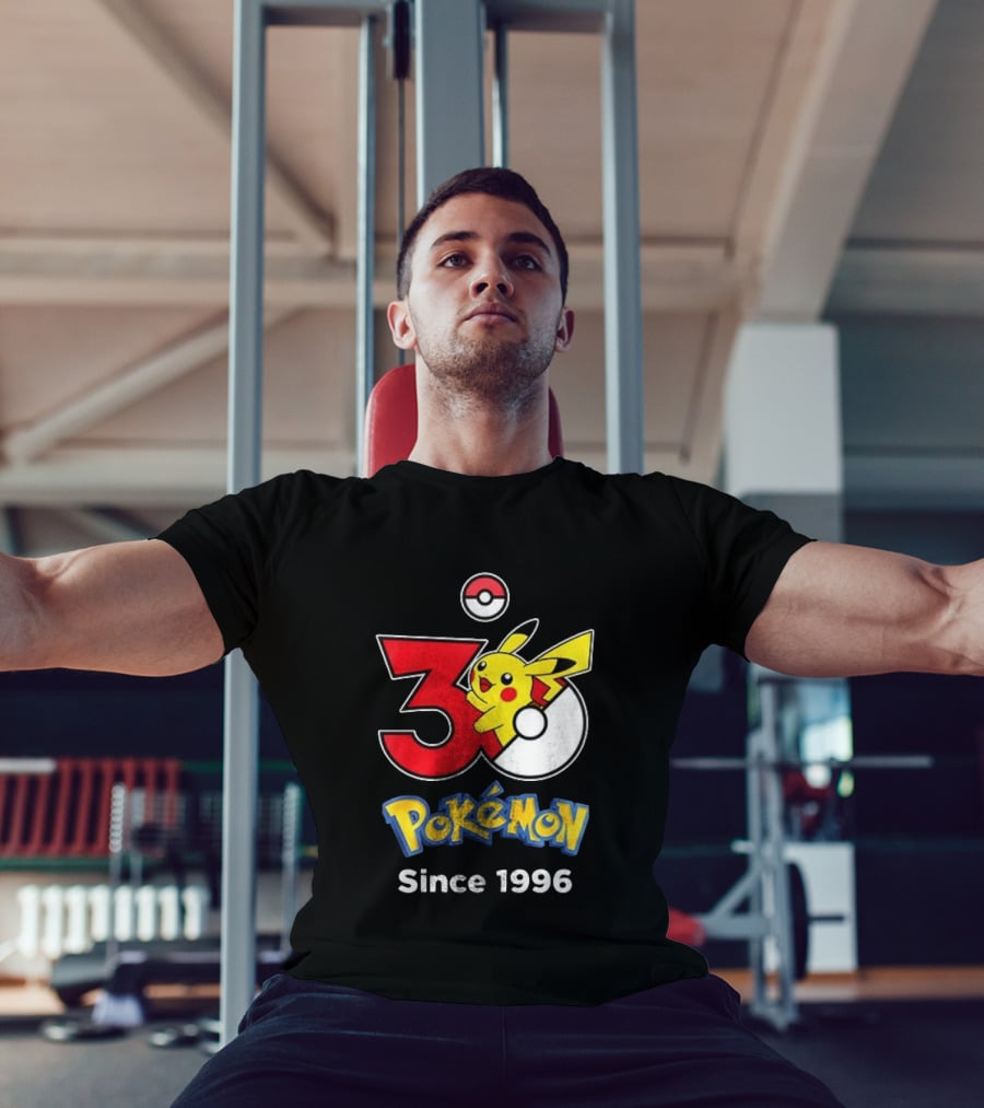 Tampa Bay Buccaneers X Pokemon 30th Anniversary Pikachu Since 1996 Celebration T-Shirt